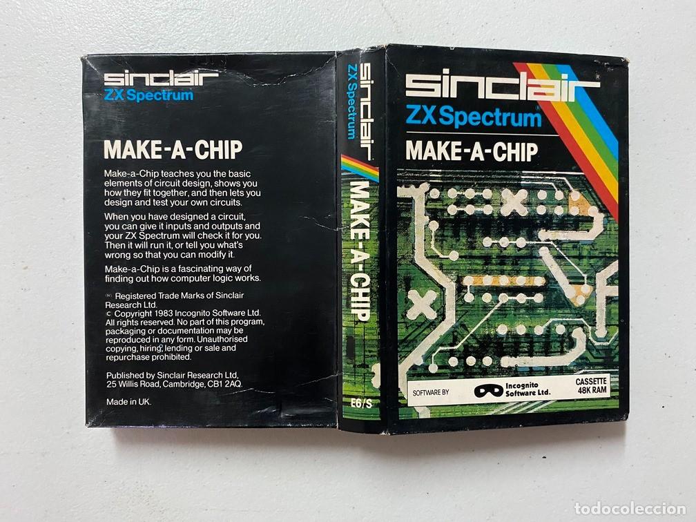 Videojuegos y consolas: MAKE A CHIP - VIDEOJUEGO SINCLAIR ZX SPECTRUM - Foto 3