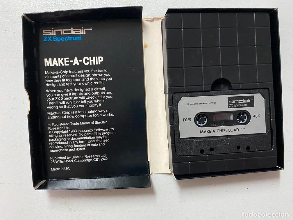 Videojuegos y consolas: MAKE A CHIP - VIDEOJUEGO SINCLAIR ZX SPECTRUM - Foto 4