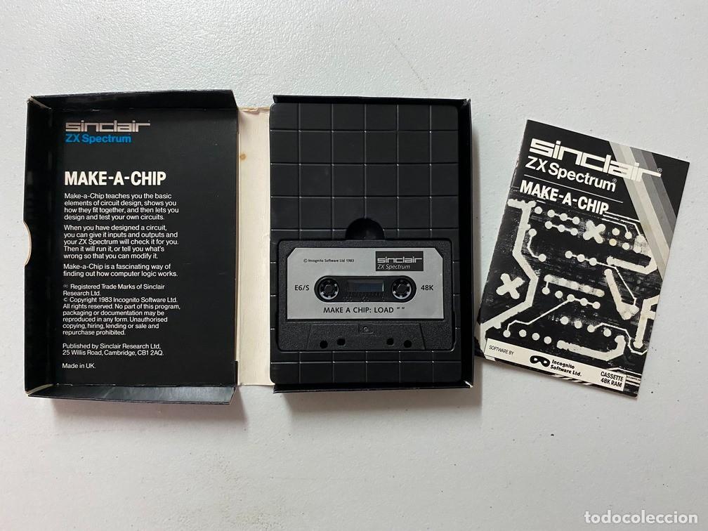 Videojuegos y consolas: MAKE A CHIP - VIDEOJUEGO SINCLAIR ZX SPECTRUM - Foto 5