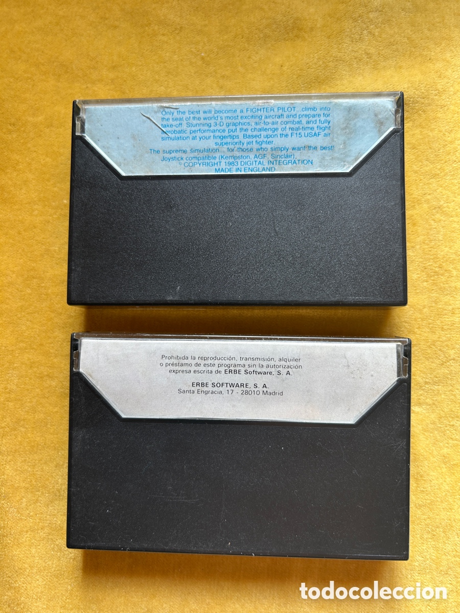 Videojuegos y consolas: Pack Spectrum Fighter Pilot/ Ping Pong - Foto 2