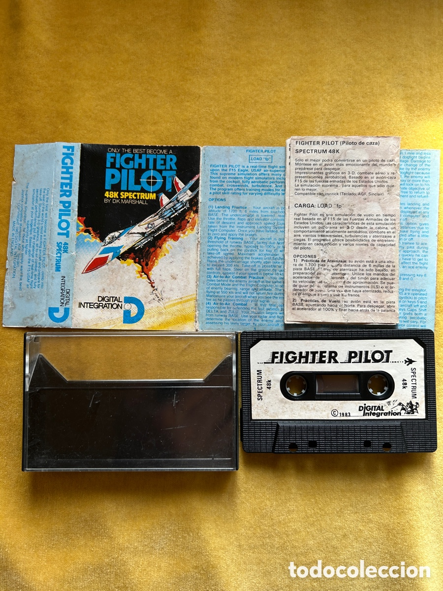 Videojuegos y consolas: Pack Spectrum Fighter Pilot/ Ping Pong - Foto 3