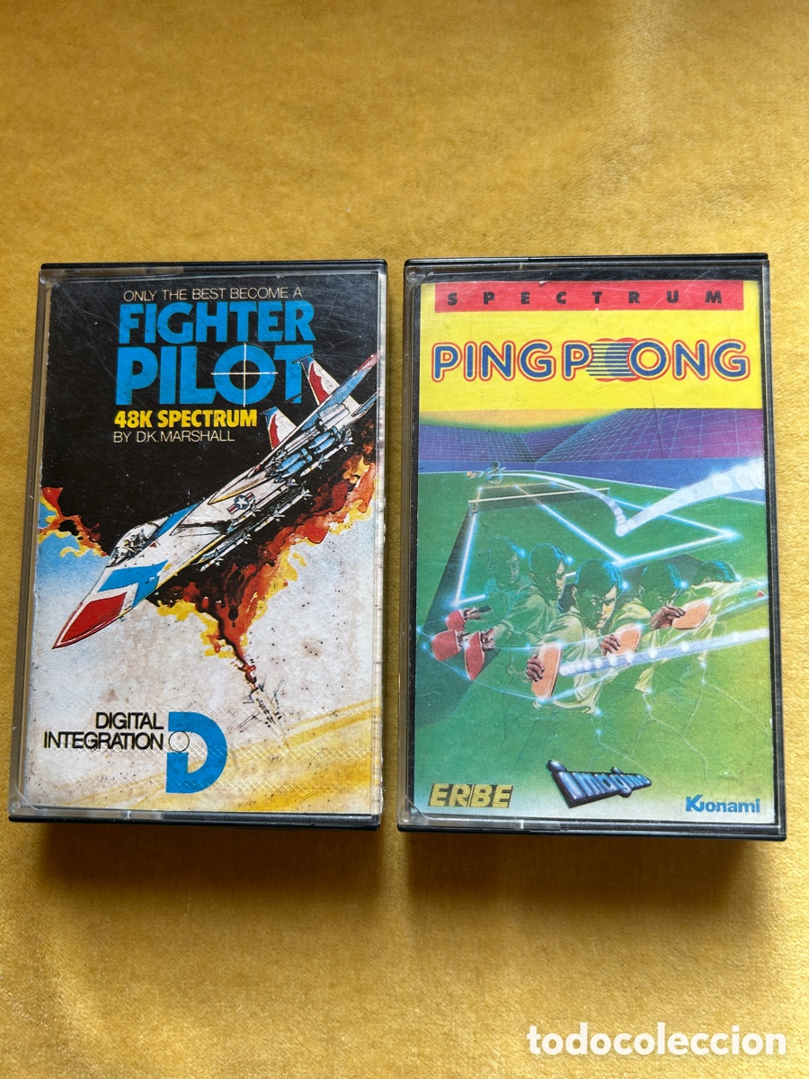 Videojuegos y consolas: Pack Spectrum Fighter Pilot/ Ping Pong - Foto 1