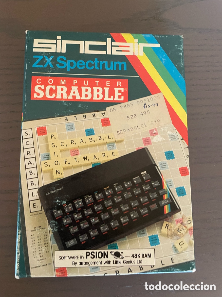 Videojuegos y consolas: Pack Scrabble + Make a chip para Zx Spectrum - Foto 1