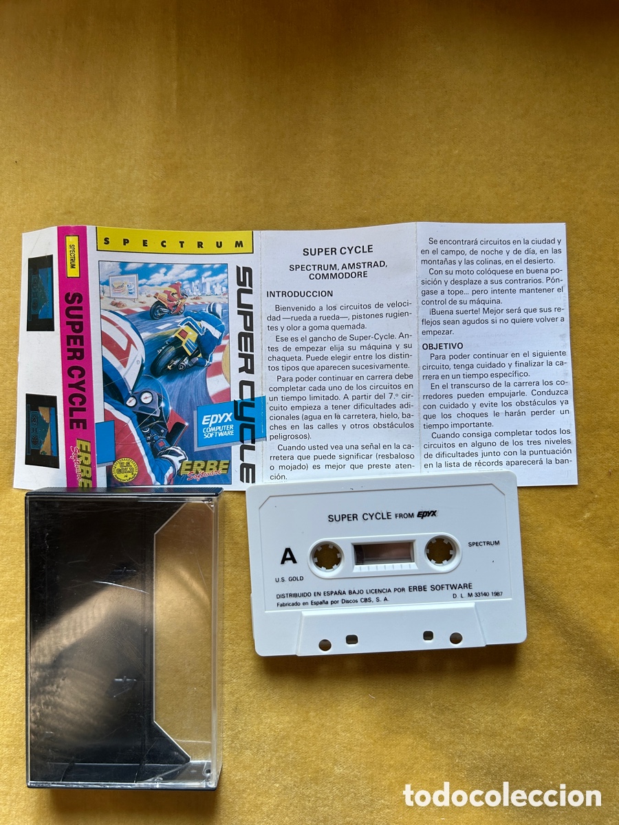 Videojuegos y consolas: Pack Spectrum S&uacute;per Cycle/ HKM - Foto 3