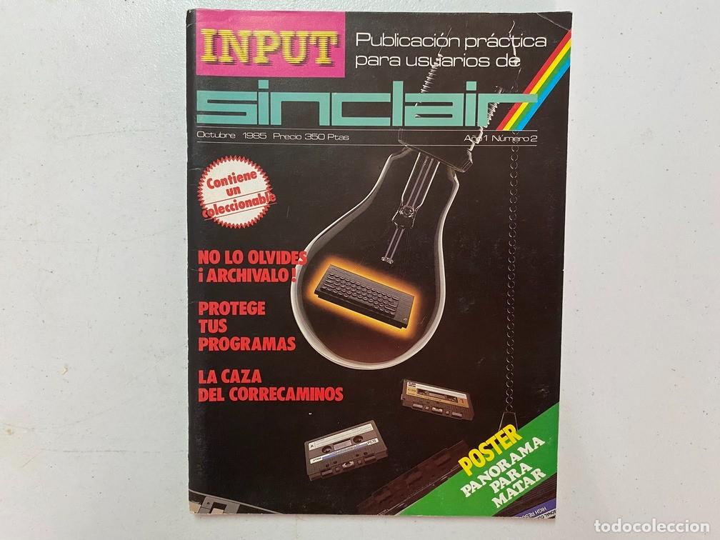 Videojuegos y consolas: INPUT SINCLAIR N&ordm; 2 - REVISTA DE SOFTWARE - HARDWARE SPECTRUM - Foto 1