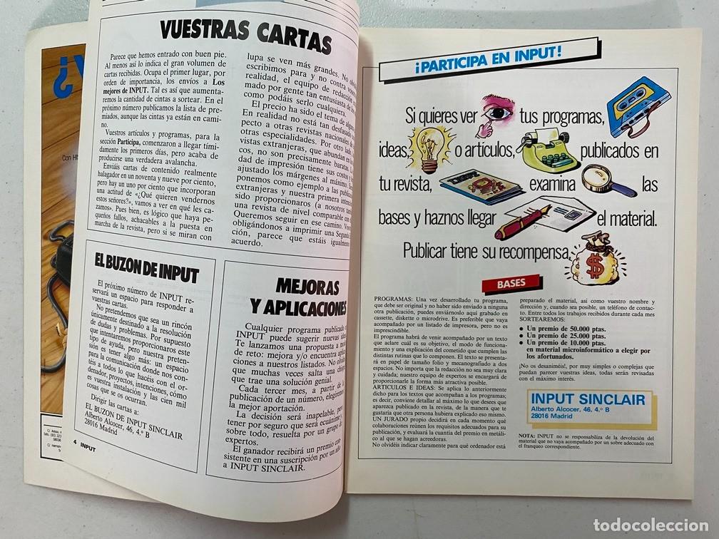 Videojuegos y consolas: INPUT SINCLAIR N&ordm; 2 - REVISTA DE SOFTWARE - HARDWARE SPECTRUM - Foto 5