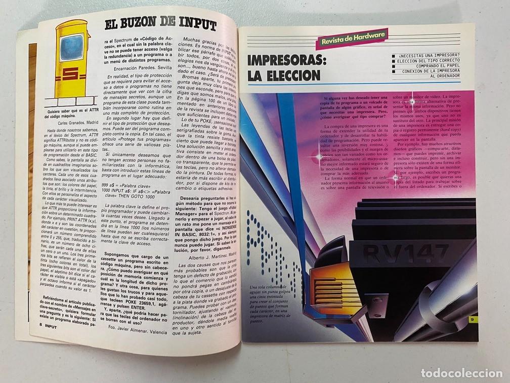 Videojuegos y consolas: INPUT SINCLAIR N&ordm; 2 - REVISTA DE SOFTWARE - HARDWARE SPECTRUM - Foto 6