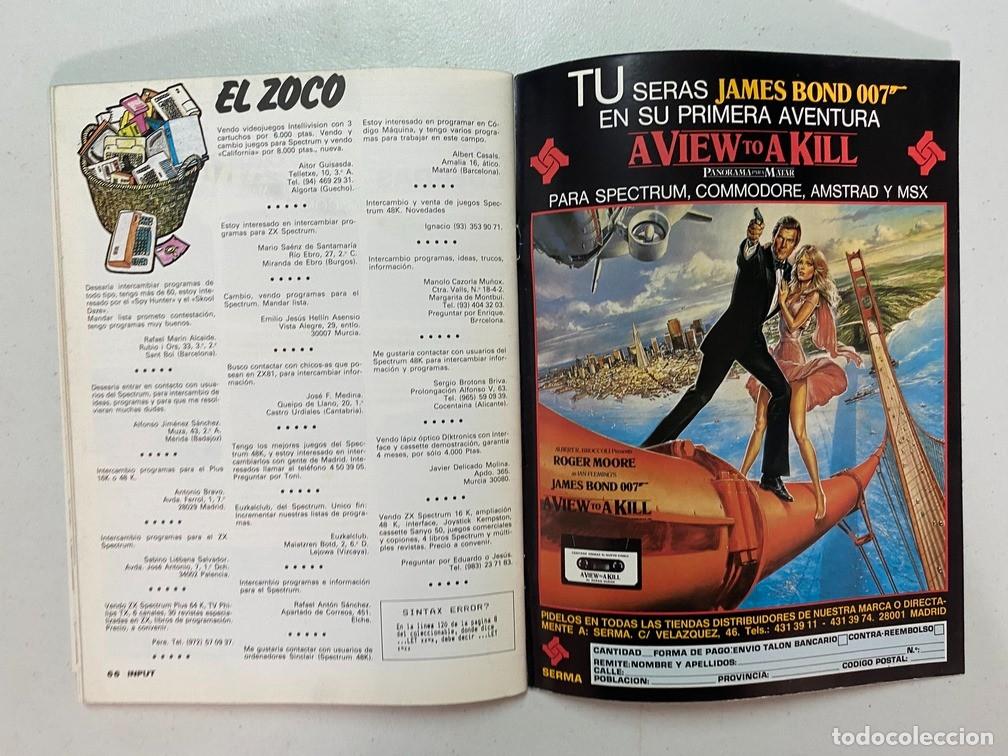 Videojuegos y consolas: INPUT SINCLAIR N&ordm; 2 - REVISTA DE SOFTWARE - HARDWARE SPECTRUM - Foto 21