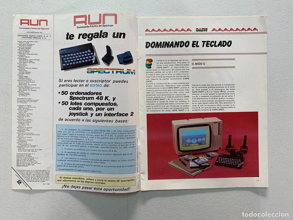 Videojuegos y consolas: RUN N&ordm; 2 - REVISTA DE SOFTWARE - HARDWARE SPECTRUM - Foto 3