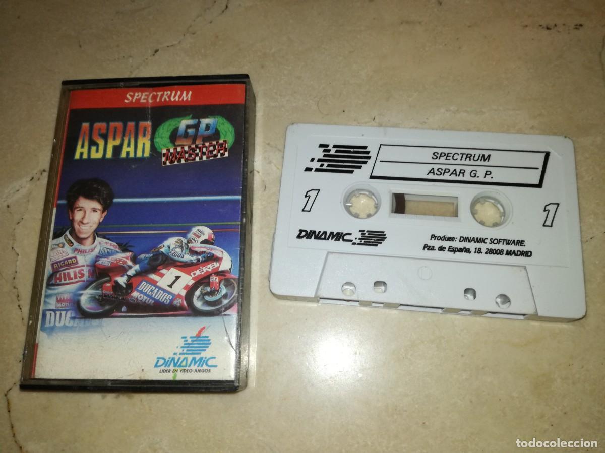 Videojuegos y consolas: ASPAR GP-DINAMIC SOFTWARE-ORIGINAL 1988-JUEGO PARA SPECTRUM - Foto 1