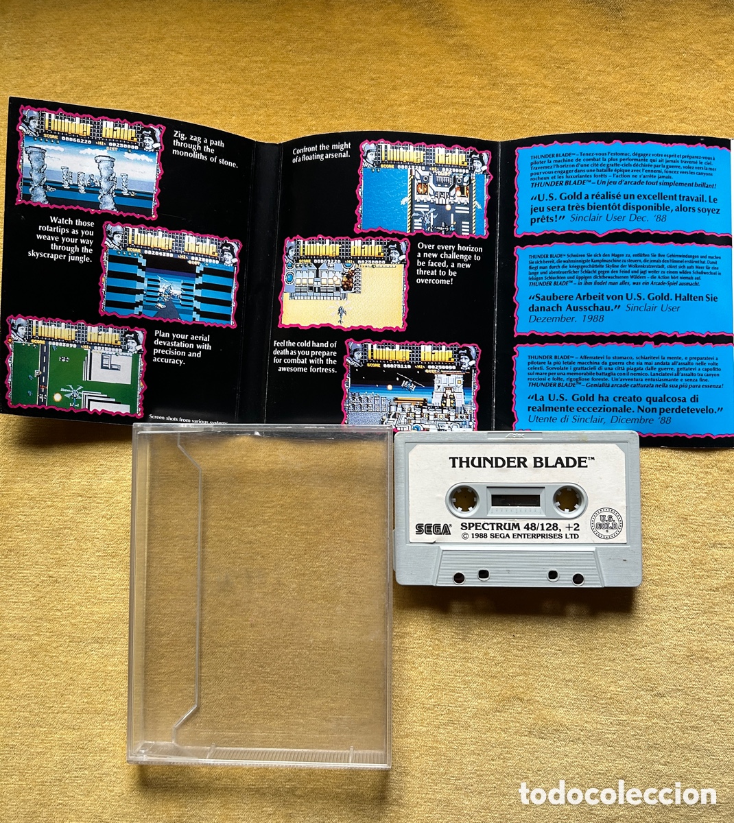 Videojuegos y consolas: Pack Spectrum Out Run/Thunder Blade - Foto 7