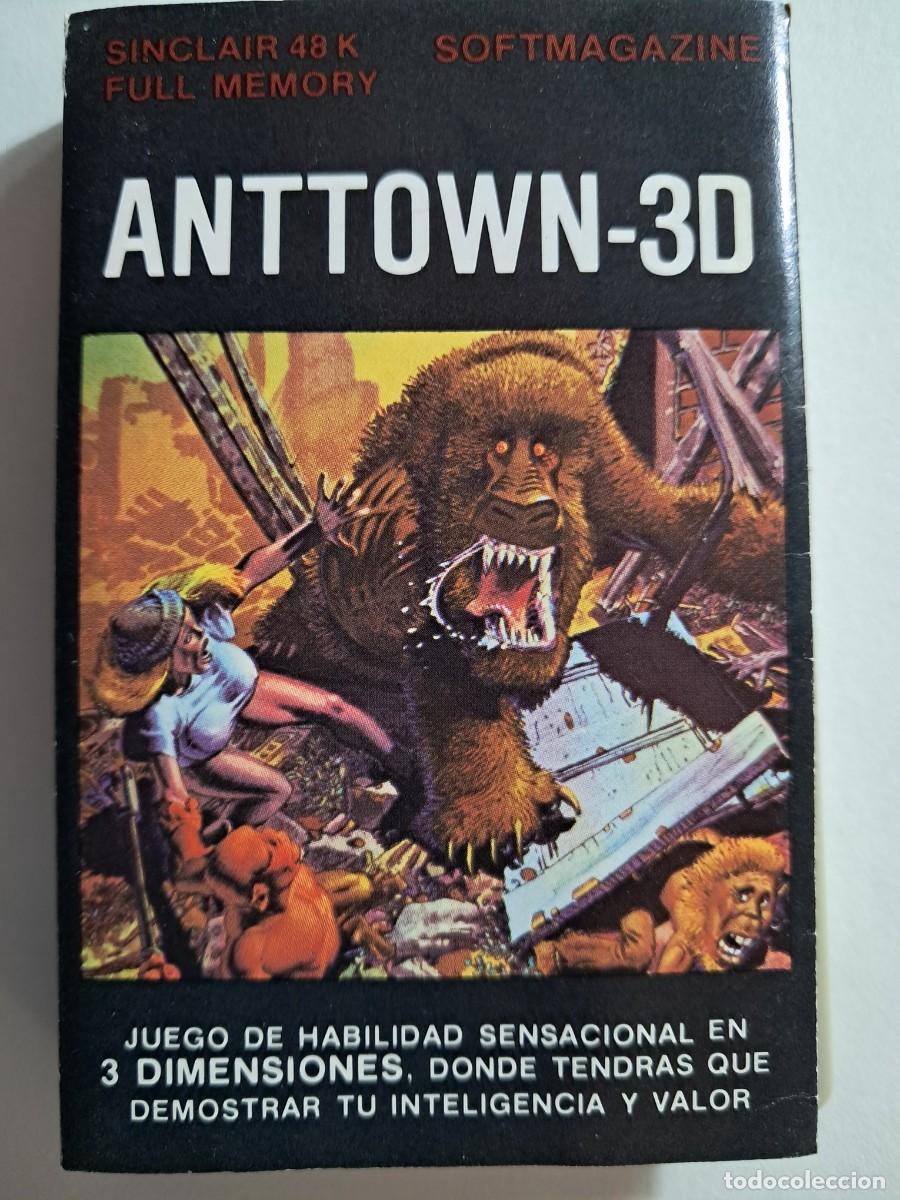 Videojuegos y consolas: SPECTRUM ANTTOWN-3D SOFTWARE MAGAZINE - Foto 1