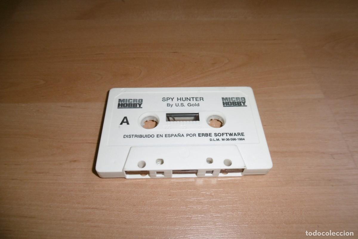 Videojuegos y consolas: SPECTRUM CINTA MICROHOBBY SPY HUNTER PARAPSHOCK - Foto 1