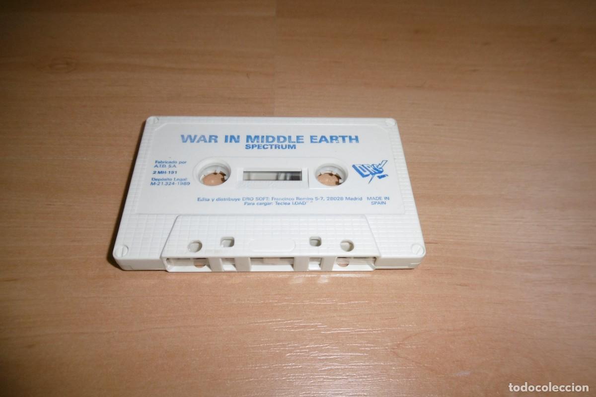 Videojuegos y consolas: SPECTRUM CINTA WAR IN MIDDLE EARTH - Foto 1