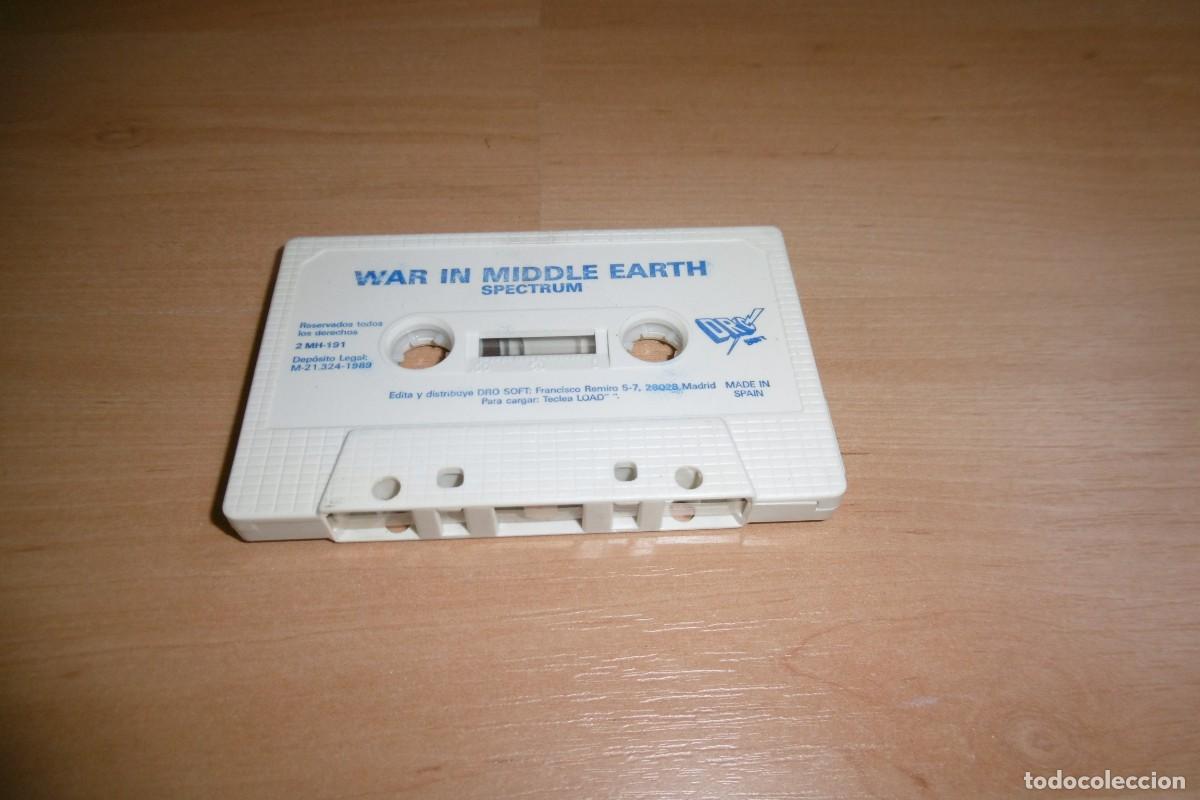Videojuegos y consolas: SPECTRUM CINTA WAR IN MIDDLE EARTH - Foto 2