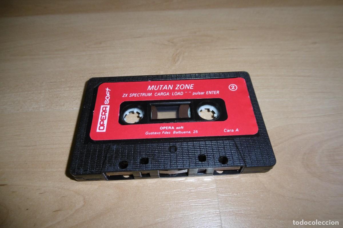 Videojuegos y consolas: SPECTRUM CINTA MUTAN ZONE ULISES GONZALEZ. OPERA SOFT - Foto 1