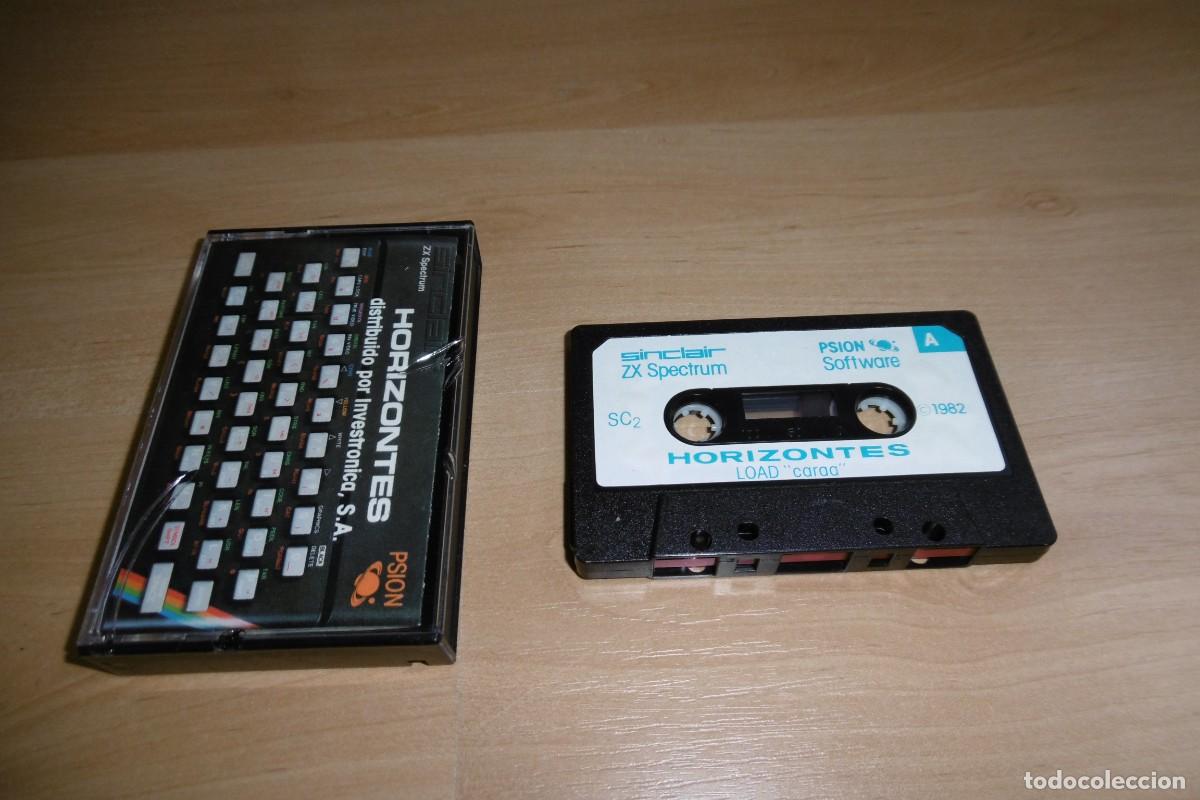 Videojuegos y consolas: SPECTRUM CINTA HORIZONTES ESPA&Ntilde;OLA - Foto 1