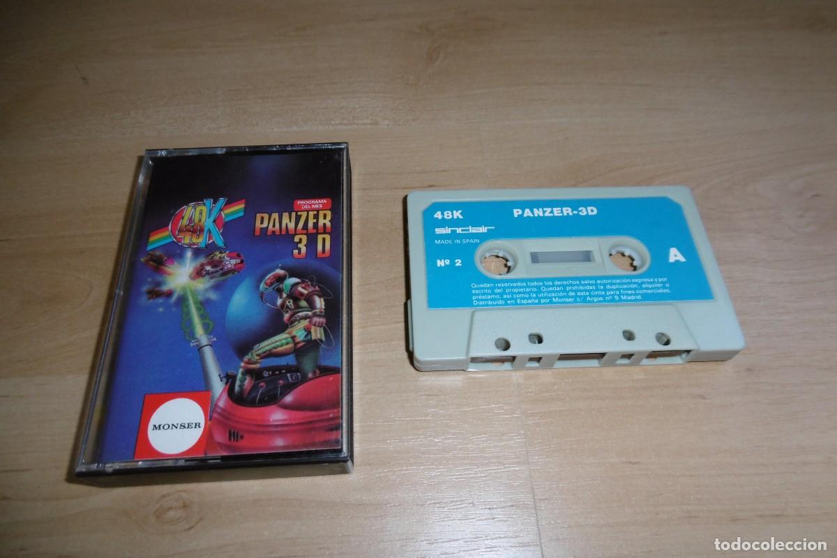 Videojuegos y consolas: SPECTRUM CINTA PANZER 3D 48K SINCLAIR N&ordm; 2 - Foto 1