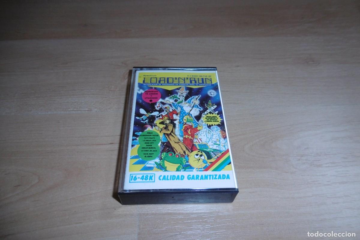 Videojuegos y consolas: SPECTRUM CINTA SOLO CAJA LOAD & RUN N&ordm; 2 - Foto 1