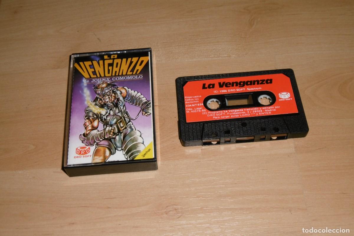 Videojuegos y consolas: SPECTRUM CINTA LA VENGANZA DE JOHNY COMOMOLO - Foto 1