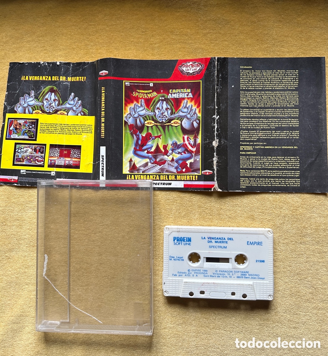 Videojuegos y consolas: Pack Spectrum Last Duel/ Dr. Muerte - Foto 3