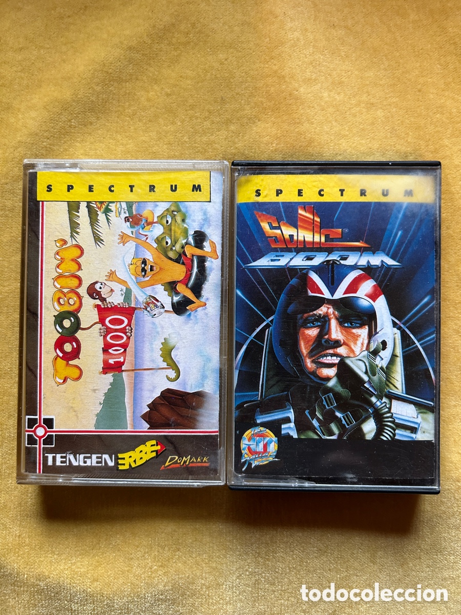 Videojuegos y consolas: Pack Spectrum Toobin/ Sonic Boom - Foto 1