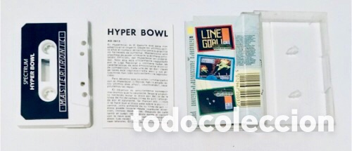 Videojuegos y consolas: HYPERBOWL [Binary Design Ltd ] 1986 Mastertronic / Dro Soft [ZX Spectrum] - Foto 3