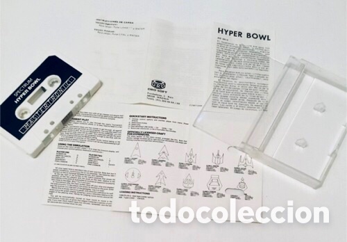 Videojuegos y consolas: HYPERBOWL [Binary Design Ltd ] 1986 Mastertronic / Dro Soft [ZX Spectrum] - Foto 4