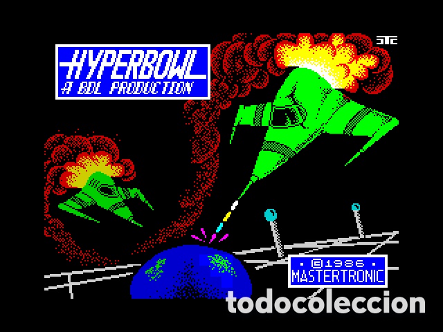 Videojuegos y consolas: HYPERBOWL [Binary Design Ltd ] 1986 Mastertronic / Dro Soft [ZX Spectrum] - Foto 5