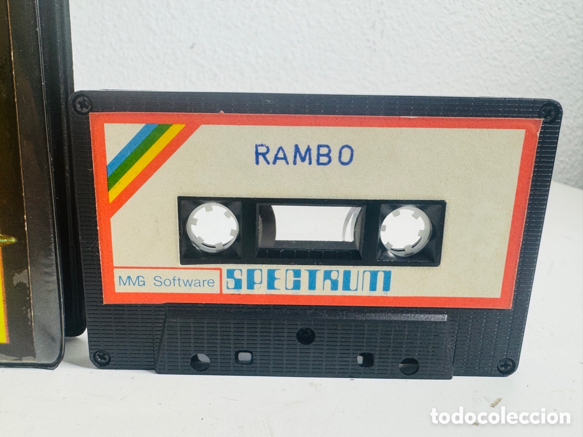 Videojuegos y consolas: Rambo MMG Software Spectrum - Foto 2