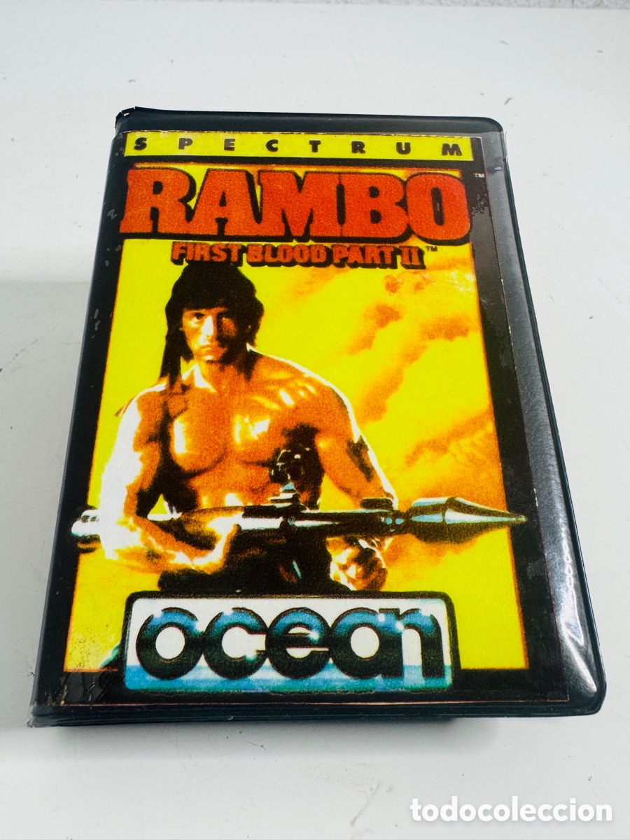Videojuegos y consolas: Rambo MMG Software Spectrum - Foto 4