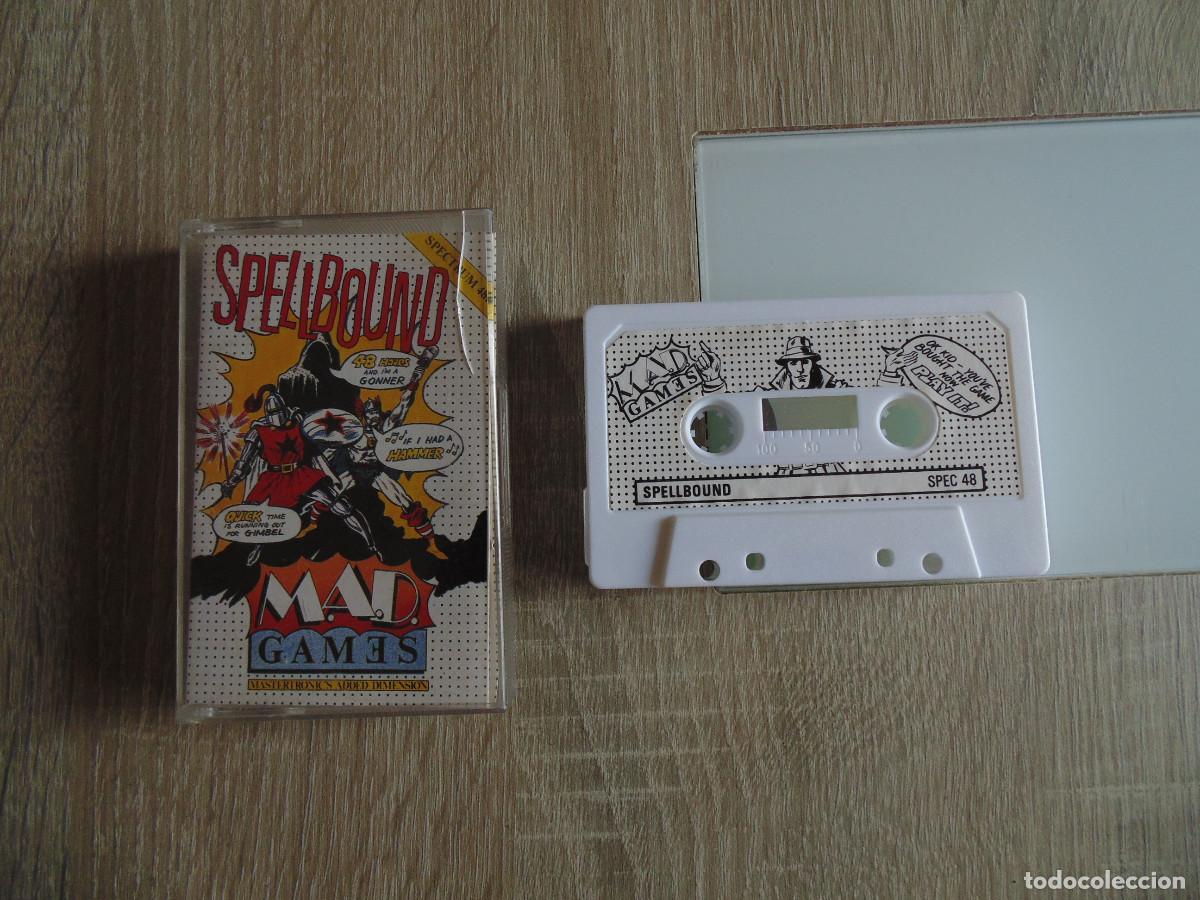 Videojuegos y consolas: Juego Spectrum. Spellbound. MAD / Mastertronic. - Foto 1