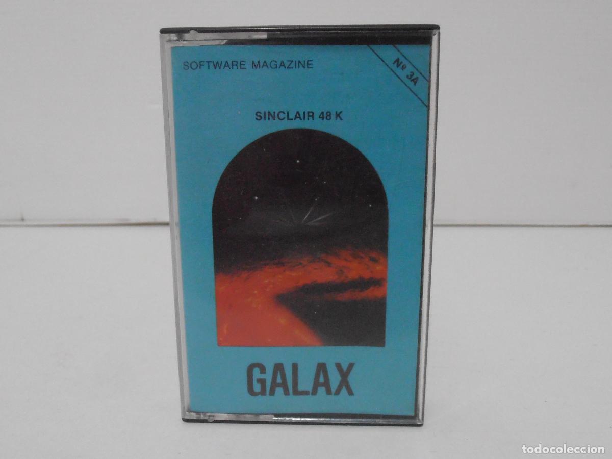 Videojuegos y consolas: JUEGO CINTA SPECTRUM GALAX, SOFTWARE MAGAZINE SINCLAIR - Foto 1