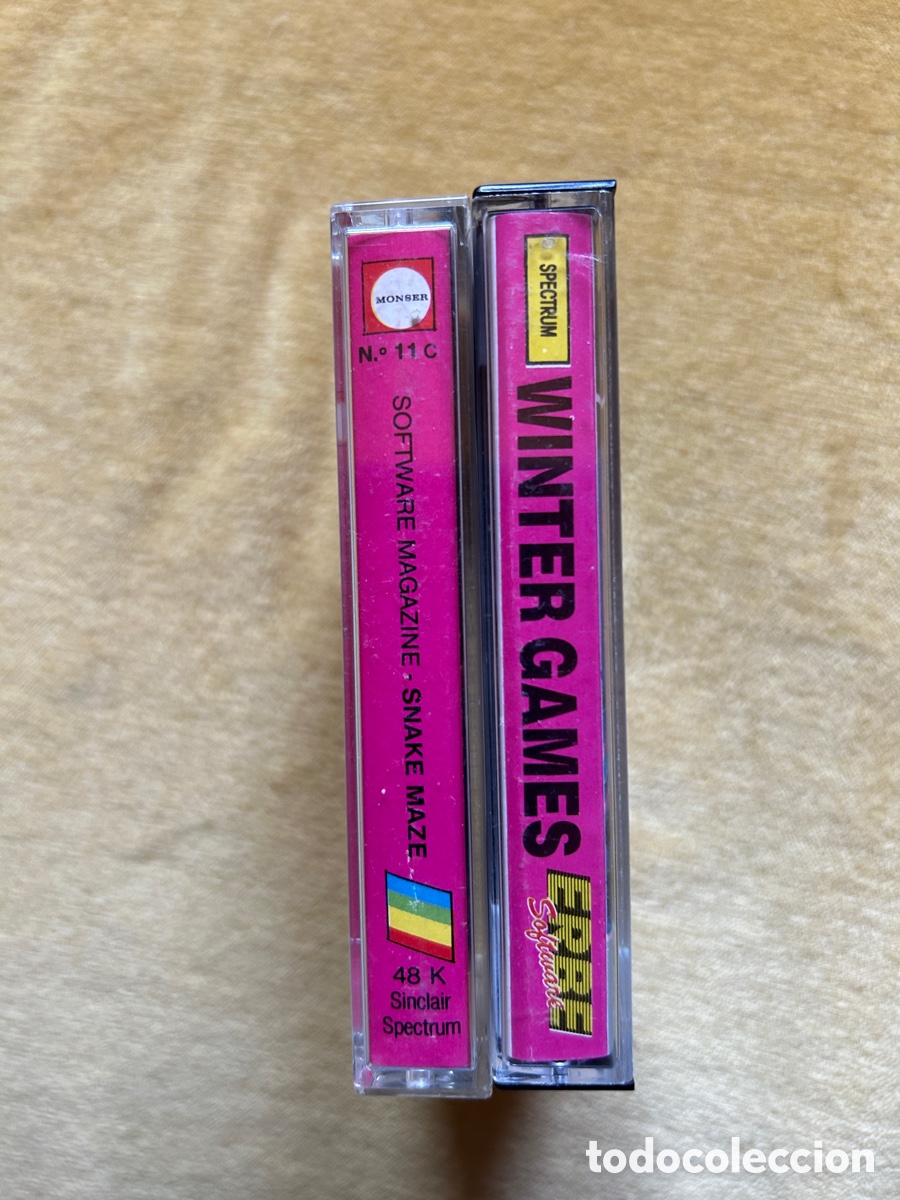 Videojuegos y consolas: Pack Spectrum SnakeMaze/ WinterGames - Foto 3