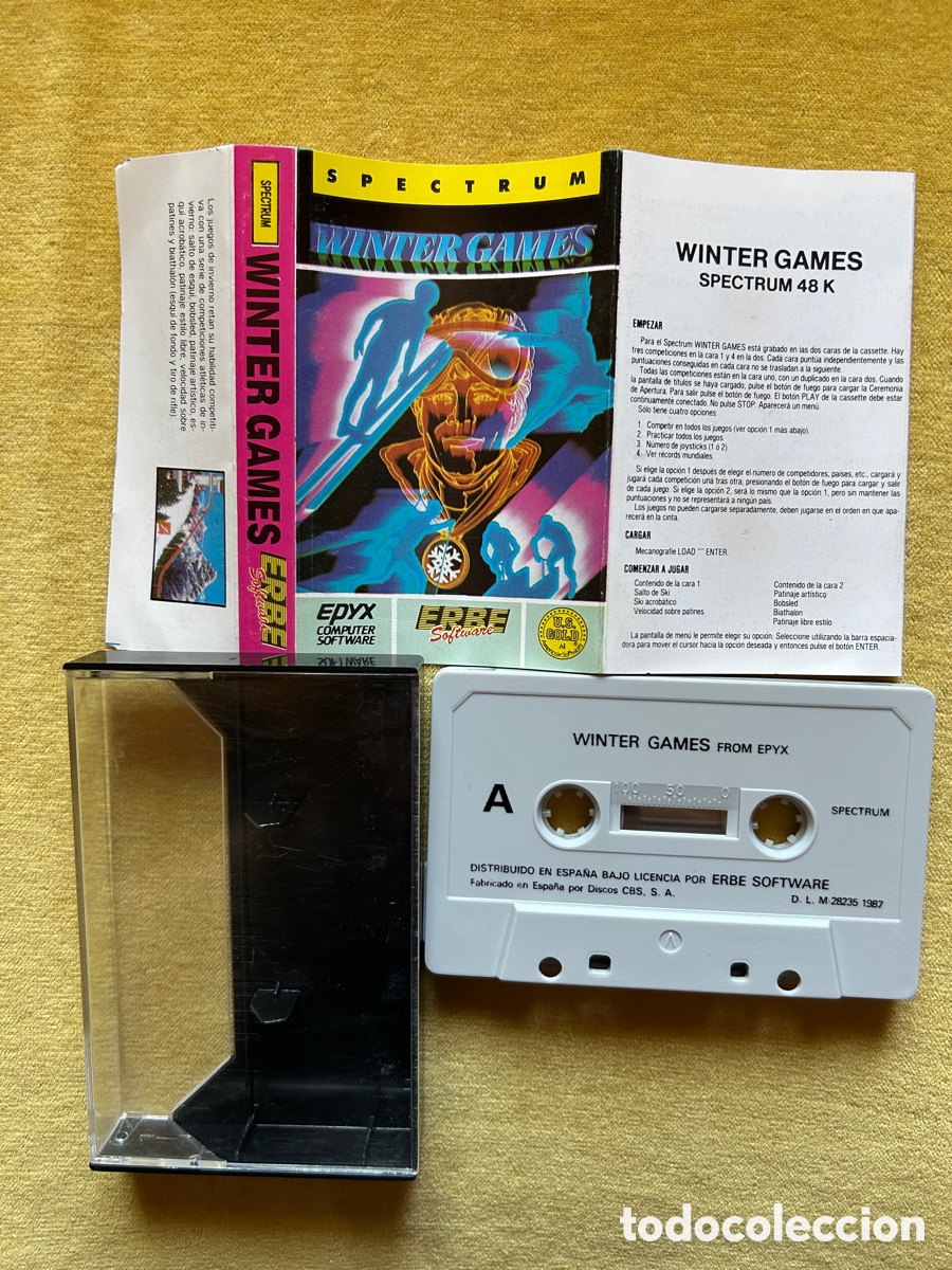 Videojuegos y consolas: Pack Spectrum SnakeMaze/ WinterGames - Foto 5
