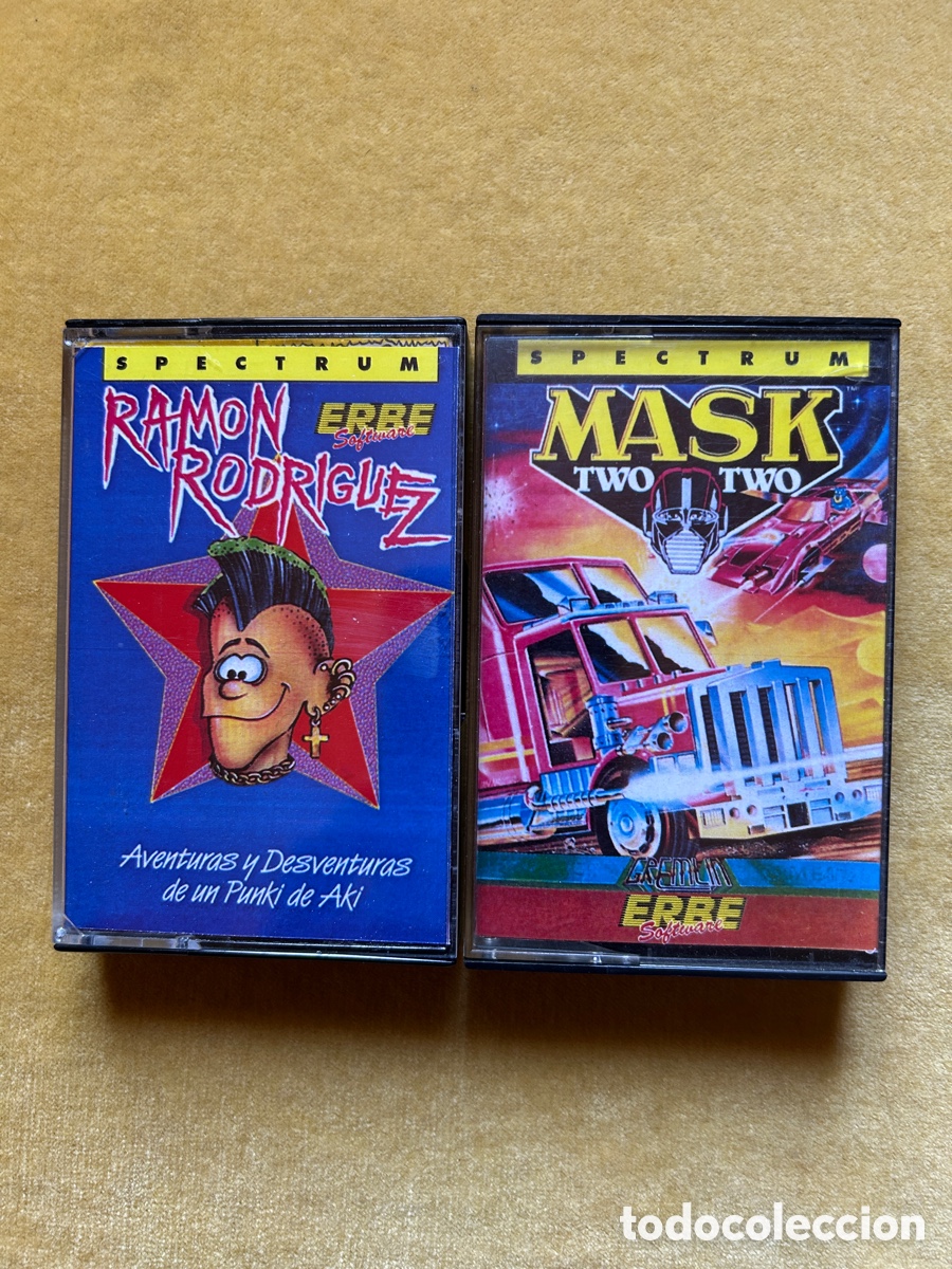 Videojuegos y consolas: Pack Spectrum R.Rodriguez/ Mask 2 - Foto 1