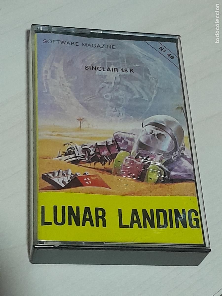 Videojuegos y consolas: LUNAR LANDING - SPECTRUM - CASETE - Foto 1