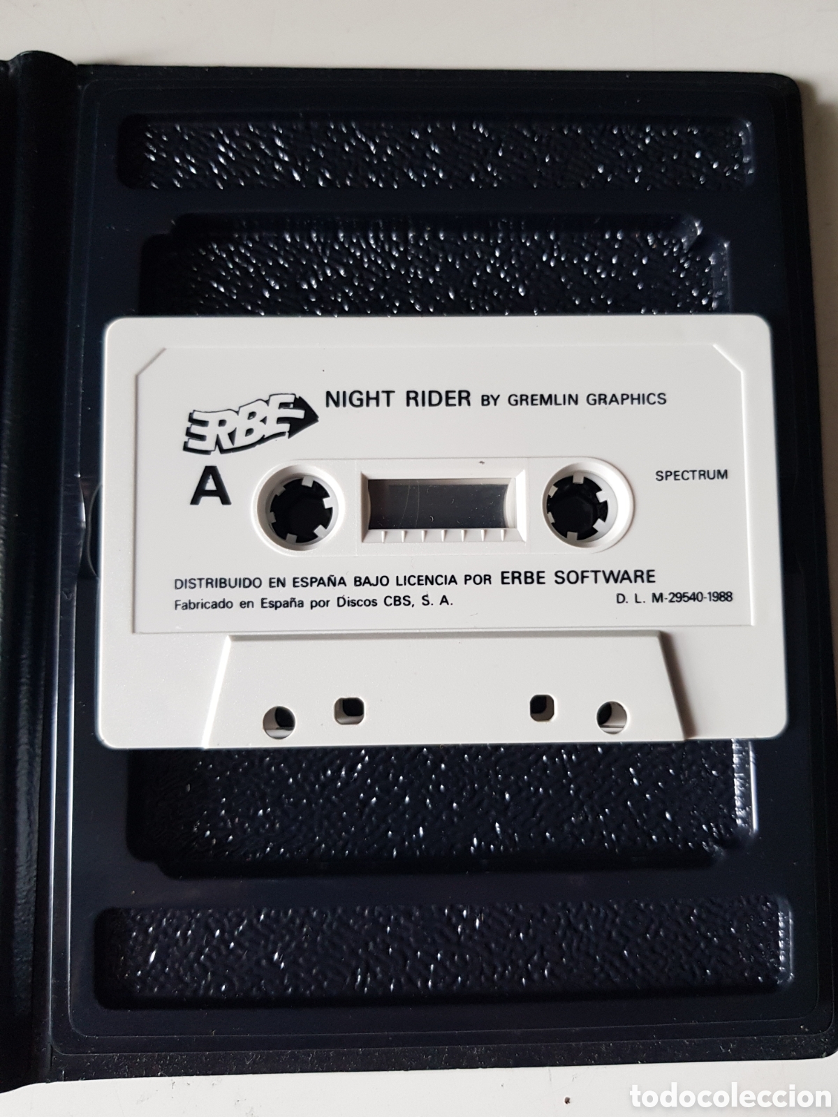 Videojuegos y consolas: Night Rider, juego de spectrum,ERBE. - Foto 4