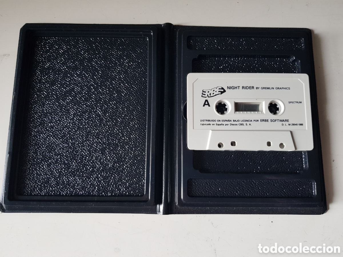 Videojuegos y consolas: Night Rider, juego de spectrum,ERBE. - Foto 5