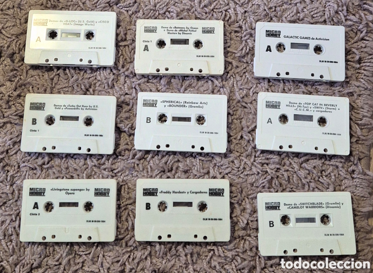 Videojuegos y consolas: Cintas micro hobby del spectrum - Foto 2