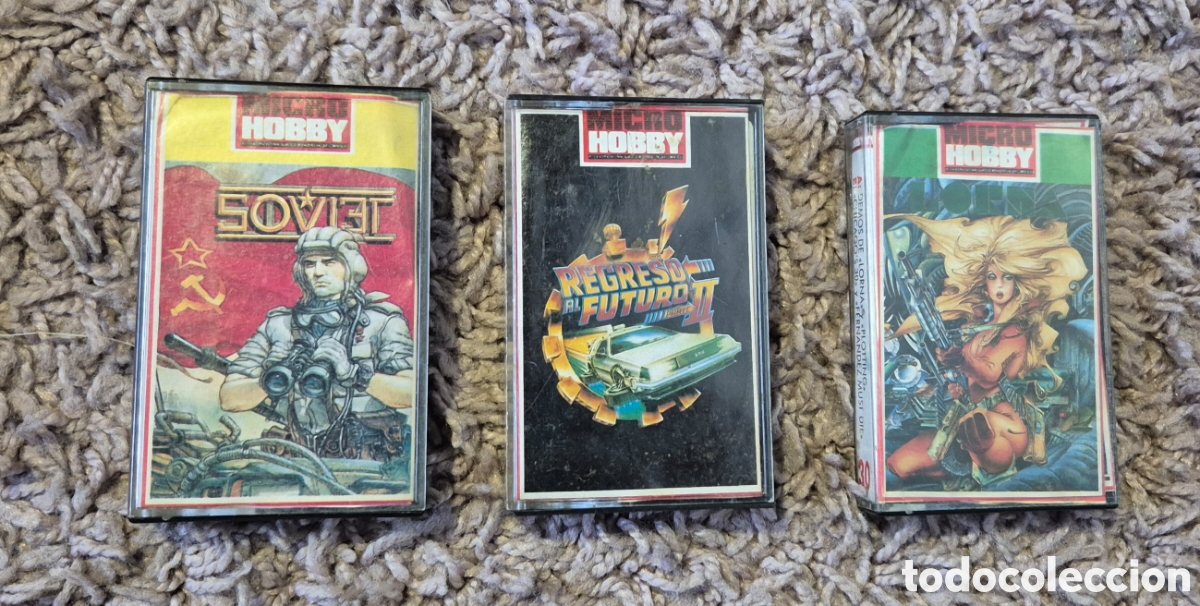 Videojuegos y consolas: Cintas micro hobby del spectrum - Foto 1