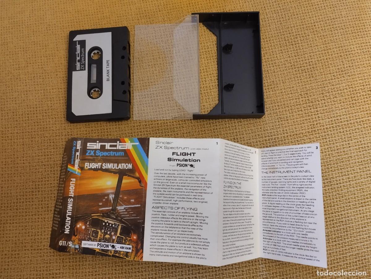 Videojuegos y consolas: Flight Simulation Sinclair ZX Spectrum - Foto 2