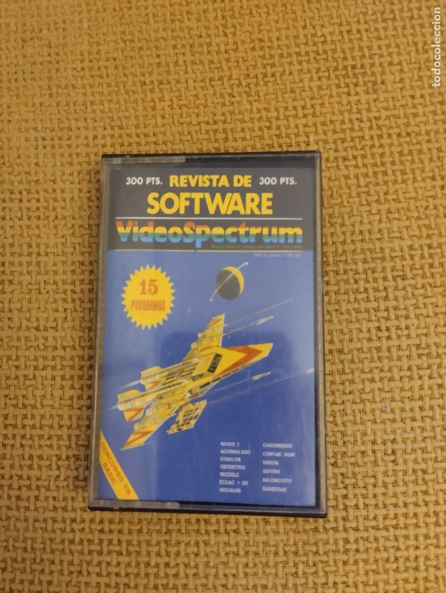 Videojuegos y consolas: Cinta Revista de Software Video Spectrum - Foto 1