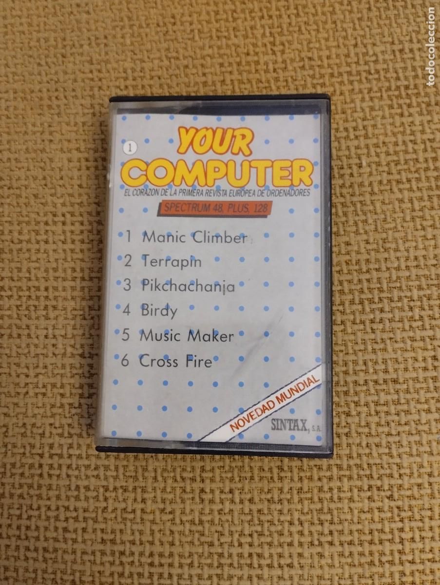 Videojuegos y consolas: Cinta Your Computer Spectrum 48, Plus 128 - Foto 1
