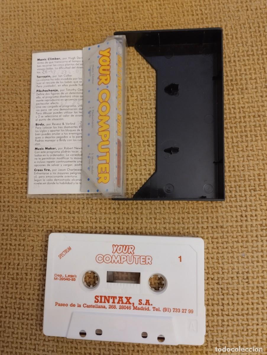 Videojuegos y consolas: Cinta Your Computer Spectrum 48, Plus 128 - Foto 3