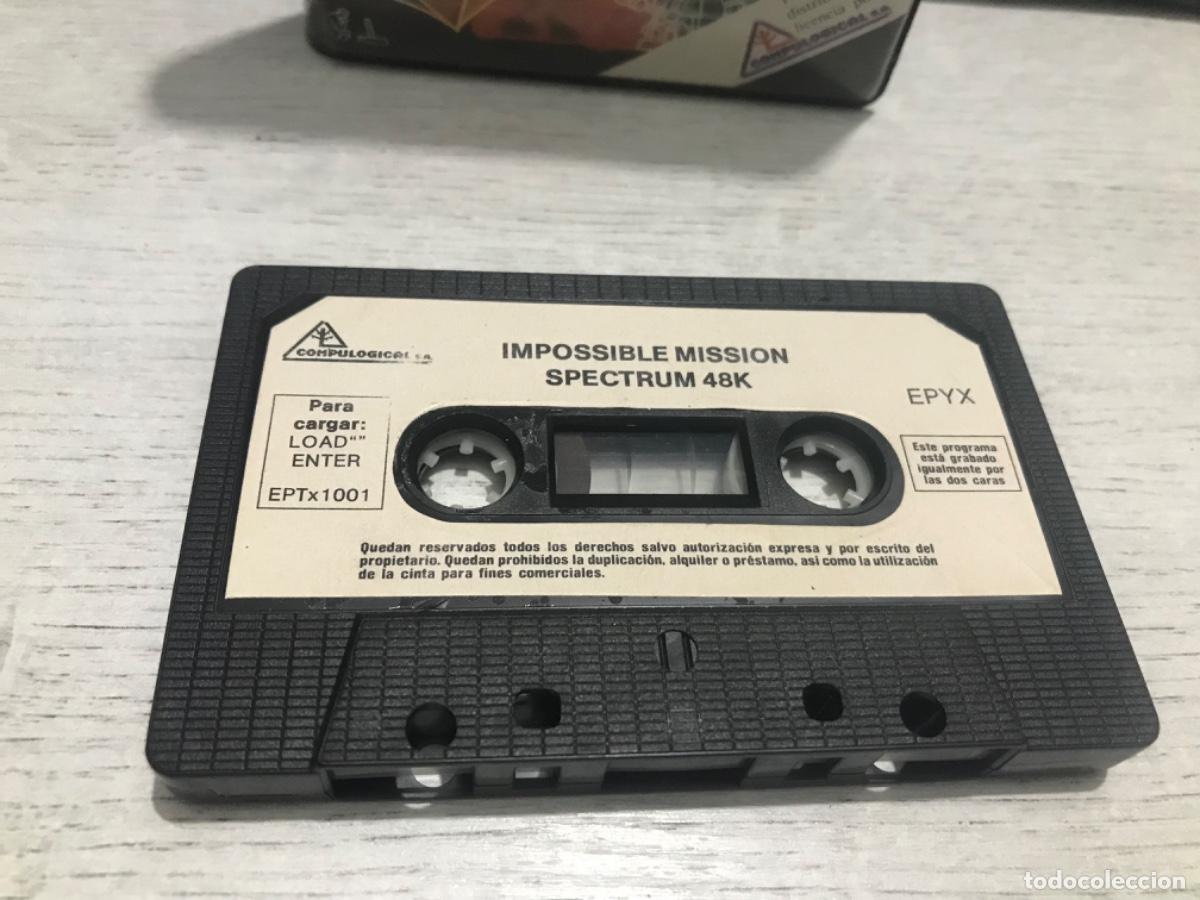 Videojuegos y consolas: Juego Impossible misi&oacute;n para spectrum - Foto 3