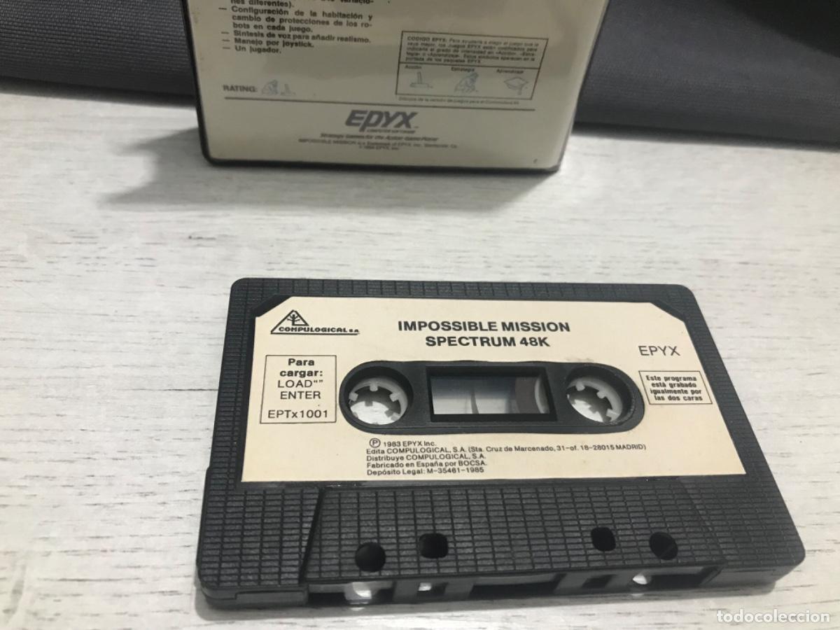 Videojuegos y consolas: Juego Impossible misi&oacute;n para spectrum - Foto 6