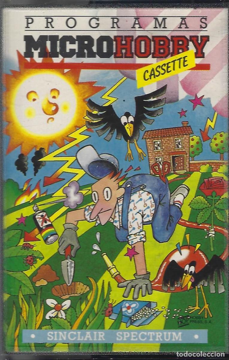 Videojuegos y consolas: O147 CASSETTE PROGRAMAS SPECTRUM MICROHOBBY N&ordm; 4 (CASSETTE + MANUAL INSTRUCCIONES PROGRAMAS) - Foto 1