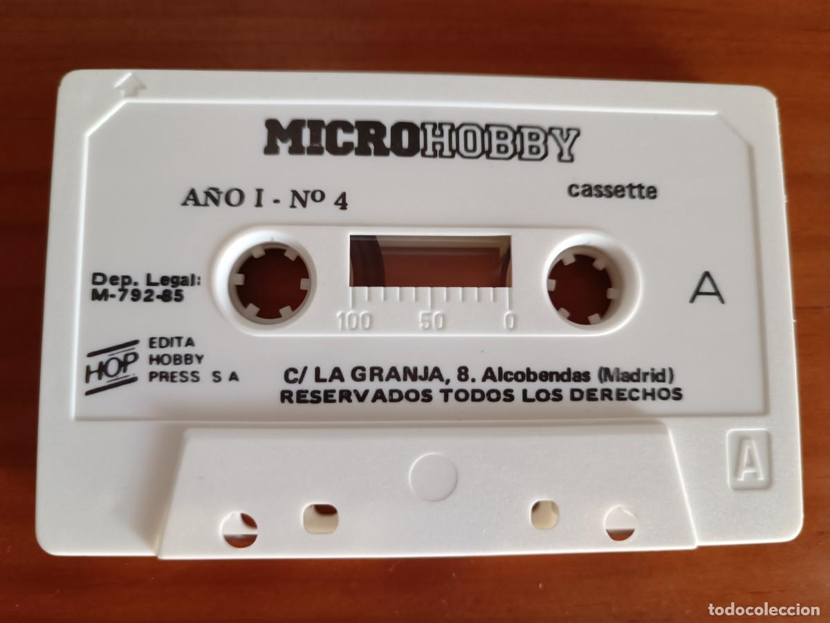 Videojuegos y consolas: O147 CASSETTE PROGRAMAS SPECTRUM MICROHOBBY N&ordm; 4 (CASSETTE + MANUAL INSTRUCCIONES PROGRAMAS) - Foto 3