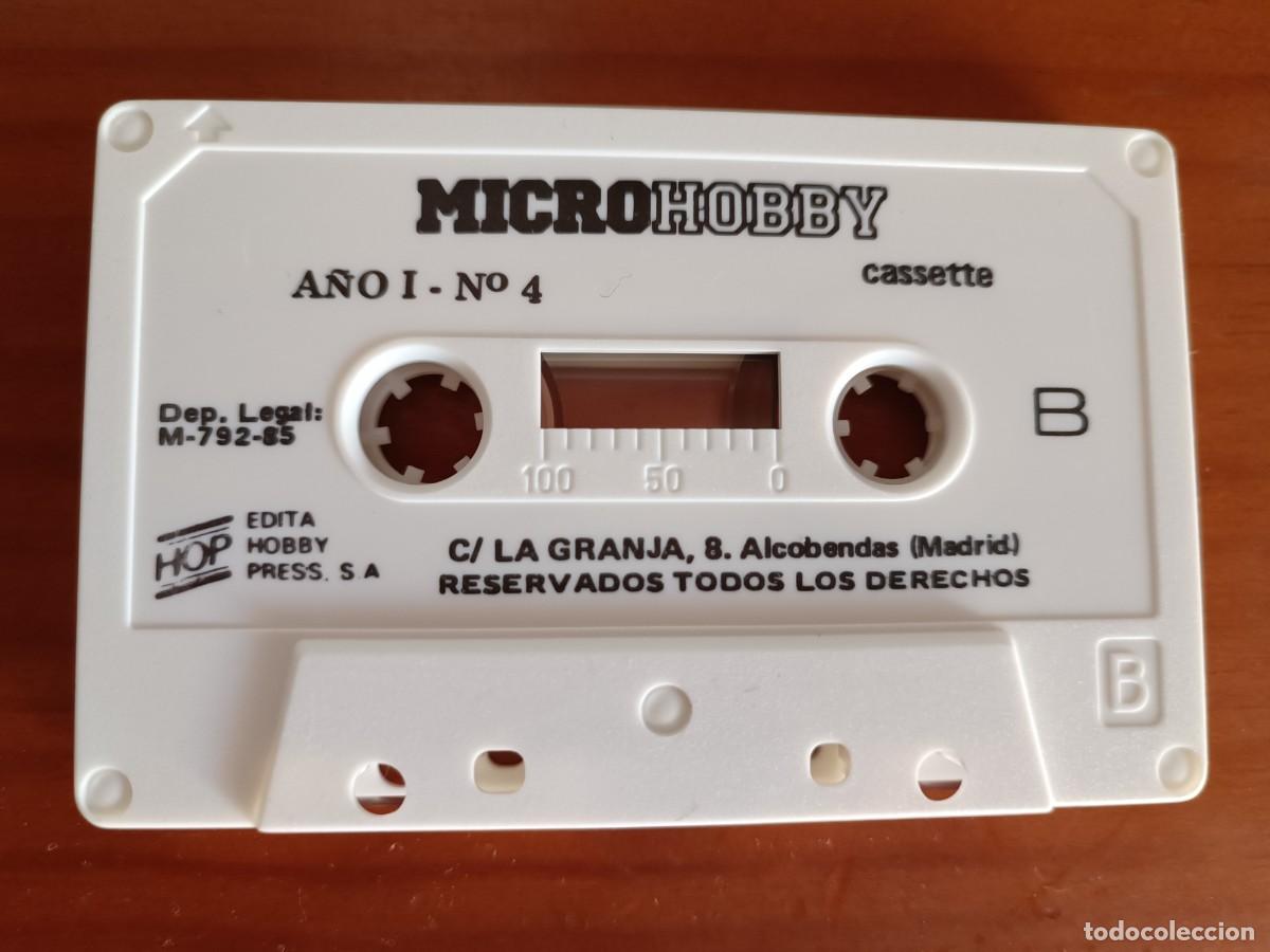 Videojuegos y consolas: O147 CASSETTE PROGRAMAS SPECTRUM MICROHOBBY N&ordm; 4 (CASSETTE + MANUAL INSTRUCCIONES PROGRAMAS) - Foto 4